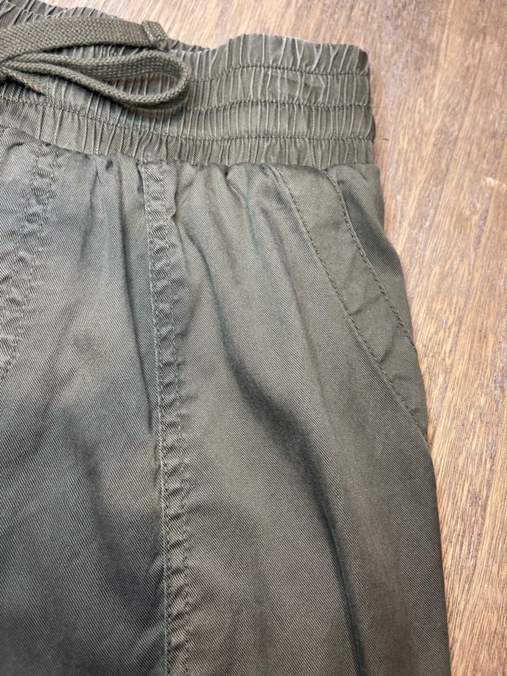 a new day Olive Green Elastic Waist Joggers, Size XS - Picture 5 of 11
